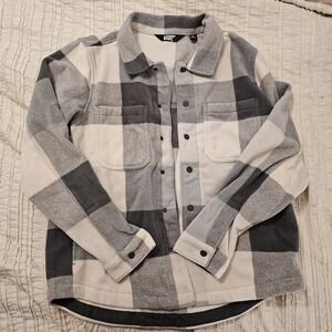 Lands' End Men's Anywhere Fleece Shirt Jacket Size Medium